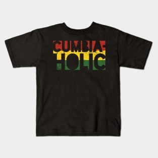 Cumbiaholic - adicto a la cumbia - reggae cumbia Kids T-Shirt